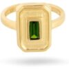 CEO's Deco Baguette Chrome Diopside Ring buy online shopping cheap sale