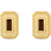 CEO's Deco Baguette Garnet Stud Earrings buy online shopping cheap sale