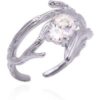 Cadie Branch Effect Stone Ring | 925 Sterling Silver buy online shopping cheap sale