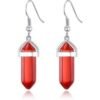 Carnelian Gemstone Drop Earrings buy online shopping cheap sale