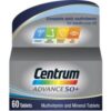 Centrum Advance 50+ Multivitamin Tablets 60s buy online shopping cheap sale