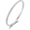 Channel Set Bangle Created with Zircondia® Crystals buy online shopping cheap sale
