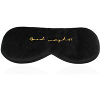 Chessa Velvet Sleep Eye Mask – Black