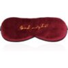 Chessa Velvet Sleep Eye Mask - Red buy online shopping cheap sale