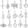 Clip On Charms Created with Zircondia® Crystals buy online shopping cheap sale