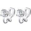 Crystal Clip On Earrings Created with Zircondia® Crystals buy online shopping cheap sale