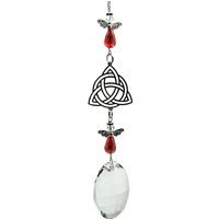 Crystal Pendalog with Celtic Knot – 50mm Crystal