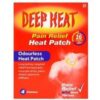 Deep Heat - Pain Relief Patch For Back Pain (4) buy online shopping cheap sale