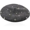 Delphine Star Studded Beret - Charcoal Grey buy online shopping cheap sale
