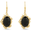 Demeter's Romance Black Onyx & Topaz Drop Earrings buy online shopping cheap sale