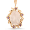 Demeter's Romance Rose Quartz & African Amethyst Pendant buy online shopping cheap sale