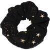 Demi Star Hair Scrunchie - Black buy online shopping cheap sale