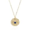 Derya Evil Eye Coin Necklace | 18K Gold Plated buy online shopping cheap sale
