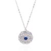 Derya Evil Eye Coin Necklace | 925 Sterling Silver buy online shopping cheap sale