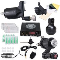 Dragonhawk Extreme V2 Tattoo Kit 2 Rotary Machines Motor Gun