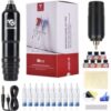 Dragonhawk M4 Wireless Complete Tattoo Pen Machine Kit buy online shopping cheap sale