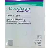 Duoderm Extra Thin Hydrocolloid Dressings 7.5×7.5cm (5)