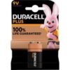 Duracell 9v Plus Power 100% Batteries buy online shopping cheap sale