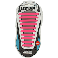 Easy Lace No Tie Shoelace Silicone Laces – Pink