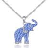 Elephant Necklace with Zircondia® Crystals buy online shopping cheap sale