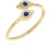 Emine Double Evil Eye Ring | 18K Gold Plated buy online shopping cheap sale