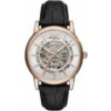 Emporio Armani AR60007 Automatic Black Leather Men's Watch buy online shopping cheap sale
