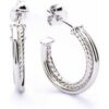 Eudora - Rope Textured Hoop - Earrings buy online shopping cheap sale