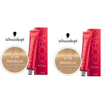 Extra Light Blonde Natural Extra 9-00 Schwarzkopf Royal Igora Permanent Color – 9-00 – pack of 2