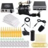 Extreme S2 Complete Rotary Tattoo Machine Kit Power Supply Tattoo Grip buy online shopping cheap sale