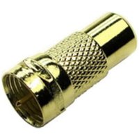 F Connector (male) to RCA (female) Adapter