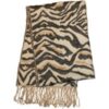 Fauve Zebra Scarf buy online shopping cheap sale