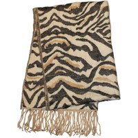 Fauve Zebra Scarf