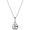 Forever - Claddagh & Celtic Knot - Necklace buy online shopping cheap sale