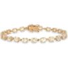 Forever Classic Pink Morganite Rose Tennis Bracelet buy online shopping cheap sale