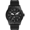 Fossil FS5748 Holt Multifunction Black Silicone Men's Watch buy online shopping cheap sale