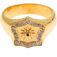 Gold Plated 925 Sterling Silver Ring