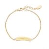 Gold Plated Feather Bracelet buy online shopping cheap sale