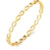 Gold Plated Infinity Bangle buy online shopping cheap sale