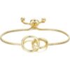 Gold Plated Link Friendship Bracelet Created with Zircondia® Crystals buy online shopping cheap sale