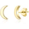 Gold Plated Moon Stud Earrings buy online shopping cheap sale