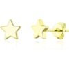 Gold Plated Star Stud Earrings buy online shopping cheap sale