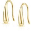 Gold Plated Sterling Silver Teardrop Earrings buy online shopping cheap sale