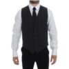Gray Checkered Formal Dress Vest Gilet buy online shopping cheap sale