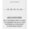 Green Aventurine Gemstone Bracelet with Quote Card buy online shopping cheap sale