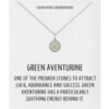 Green Aventurine Necklace with Quote Card buy online shopping cheap sale