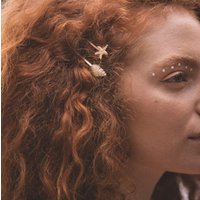 Greta Shell Hair Clip Set