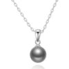 Grey Shell Pearl Necklace buy online shopping cheap sale