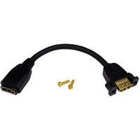 Panel Mount HDMI Cable Female to Female v1.4