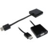 HDMI to VGA Cable with Built in Converter buy online shopping cheap sale