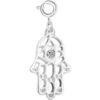 Hamsa Hand Charm Created with Zircondia® Crystals buy online shopping cheap sale